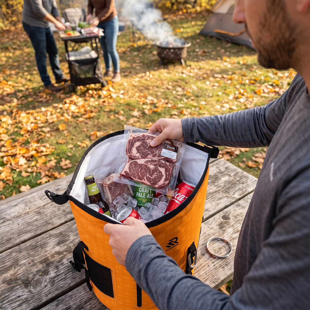 RIVONOVA ROLL TOP BACKPACK COOLER 20L/35L