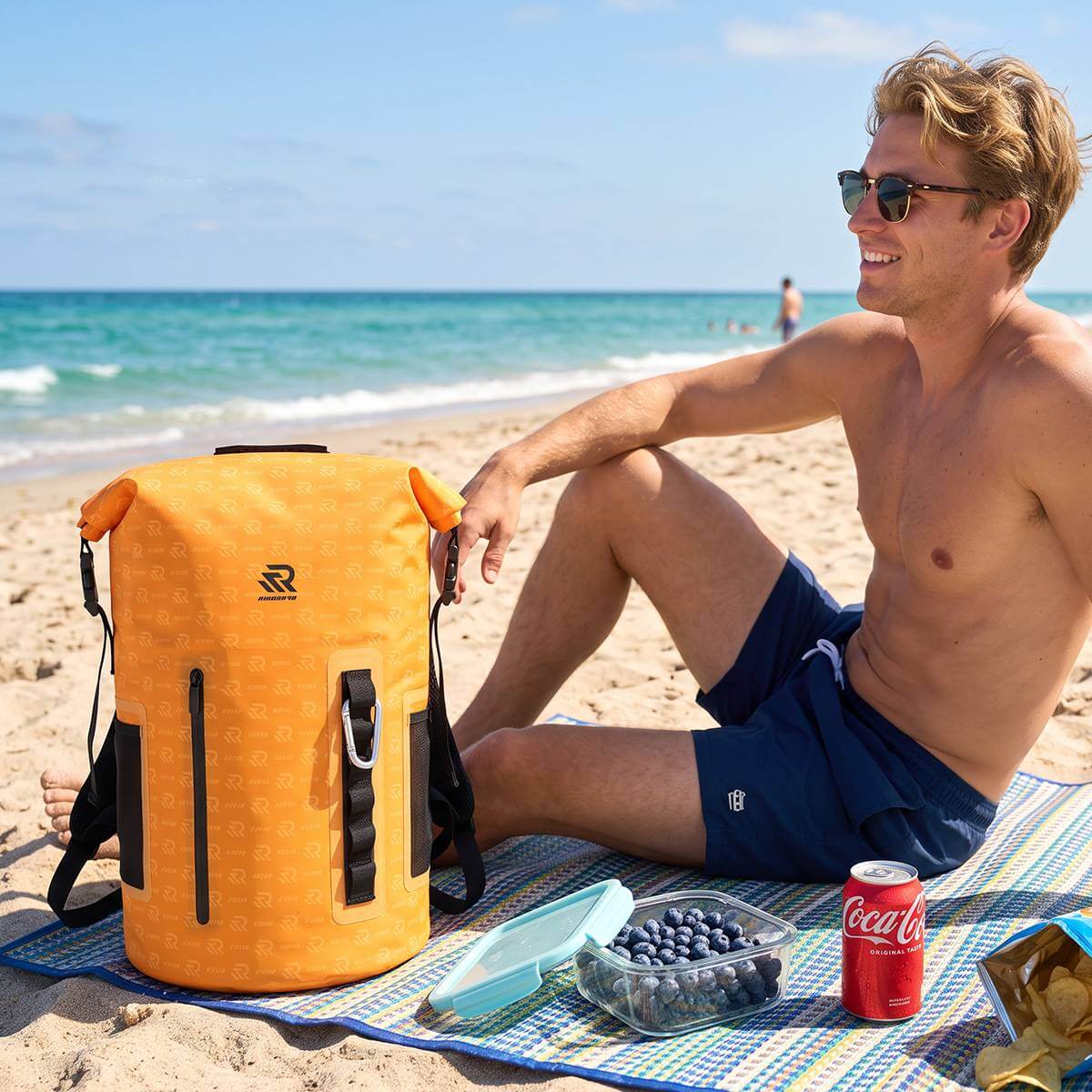 RIVONOVA ROLL TOP BACKPACK COOLER 20L/35L