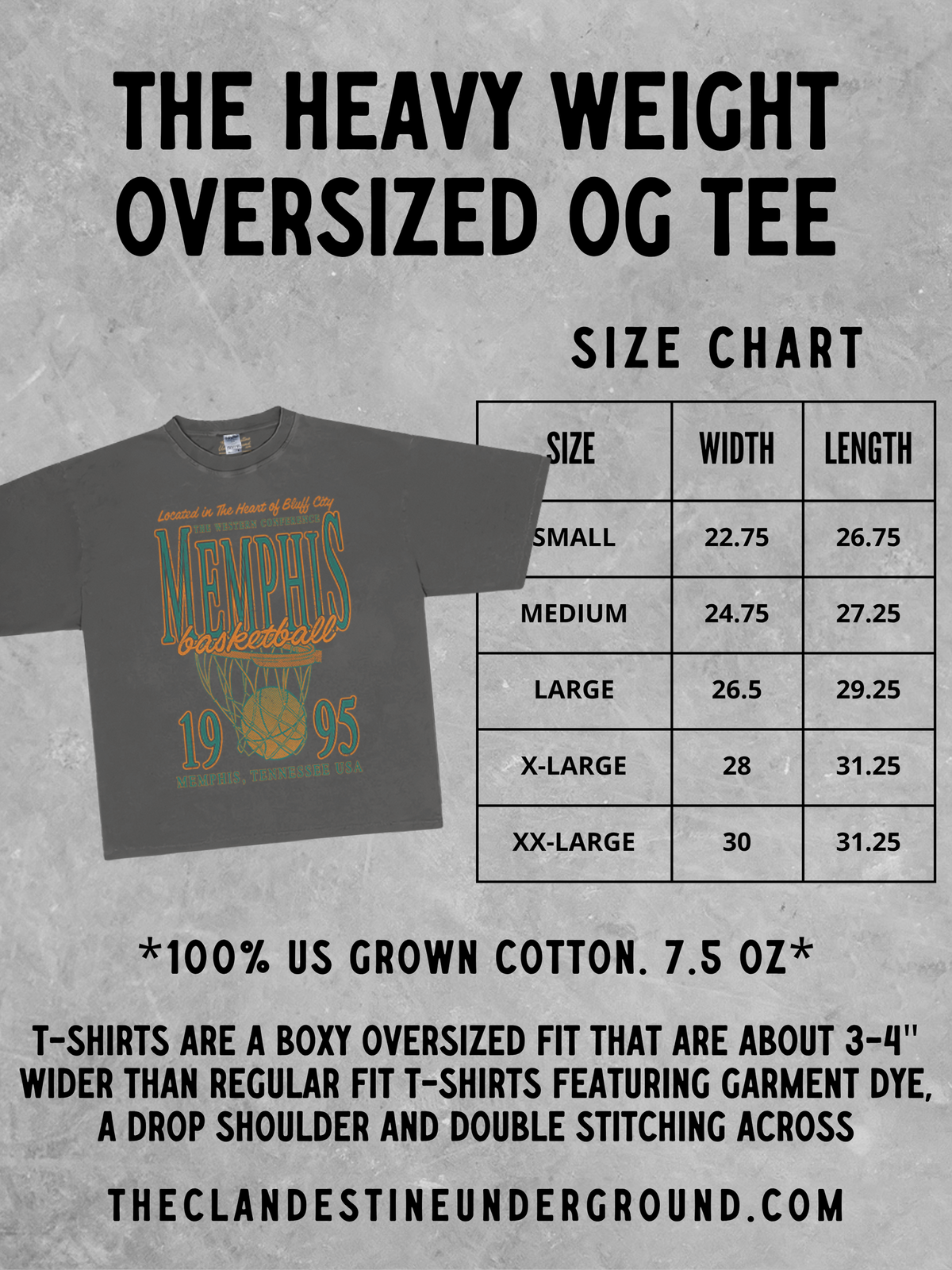 Underground OG: Weirdos 4 Ever Boxy Oversized T-Shirt