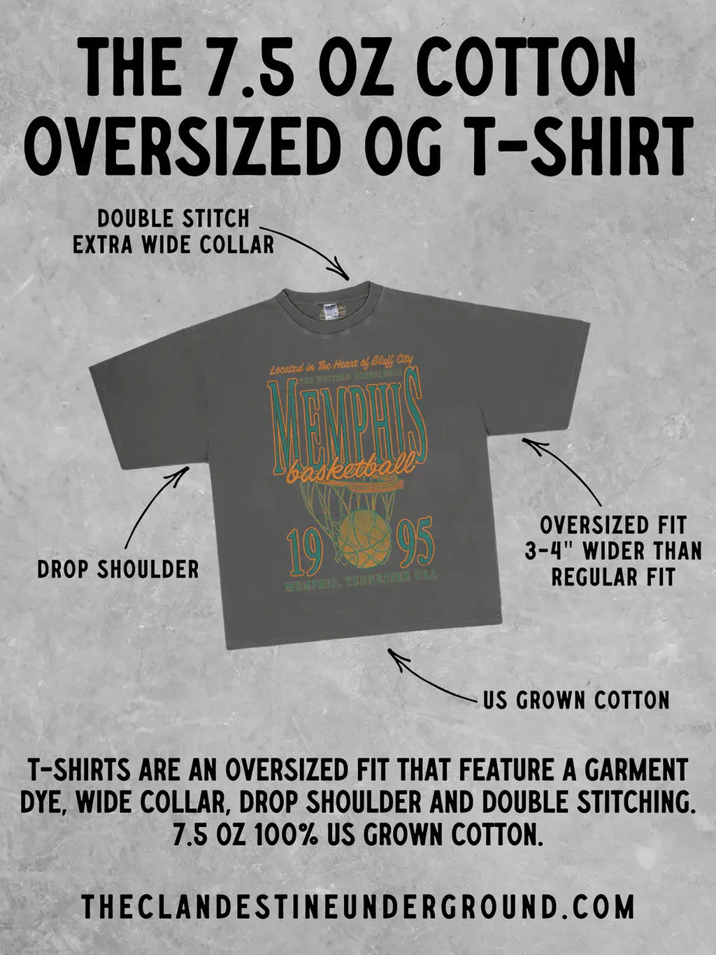 Underground OG: Weirdos 4 Ever Boxy Oversized T-Shirt