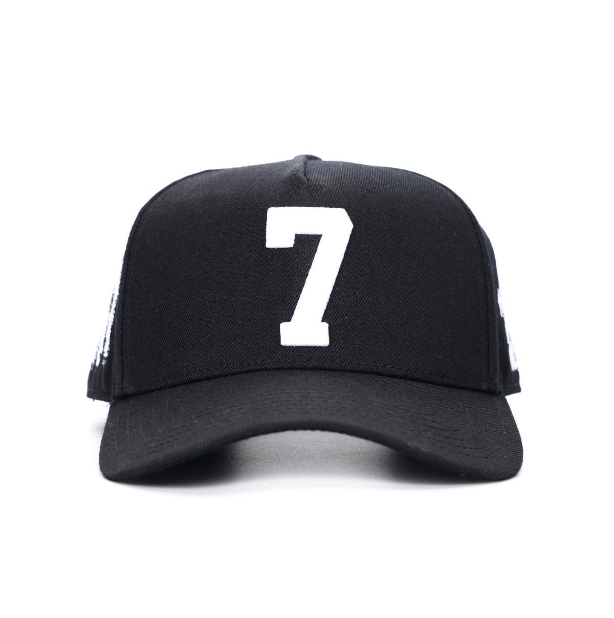 [PRE-ORDER - SHIPS BEGINNING OF NOVEMBER] ‘7’ Premium SnapBack - Black/White