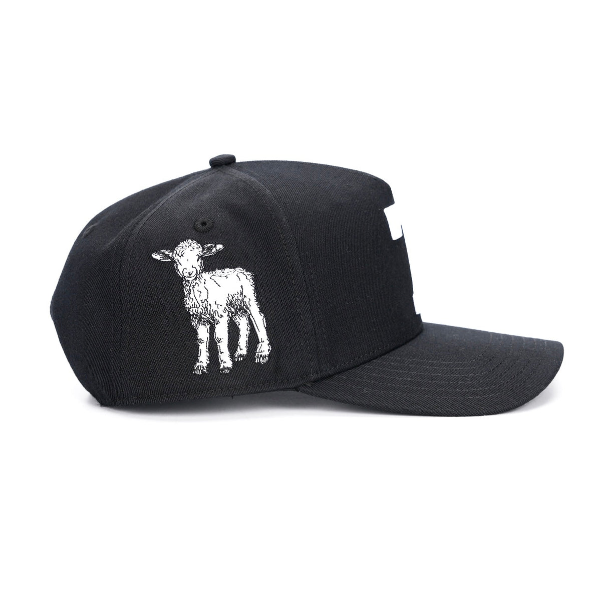 [PRE-ORDER - SHIPS BEGINNING OF NOVEMBER] ‘7’ Premium SnapBack - Black/White